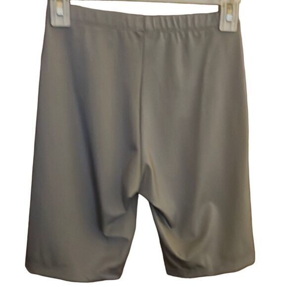 RE/DONE x Danskin Womens Size Small Shaping Short Tights Silver Biker Shorts New - Picture 5 of 7